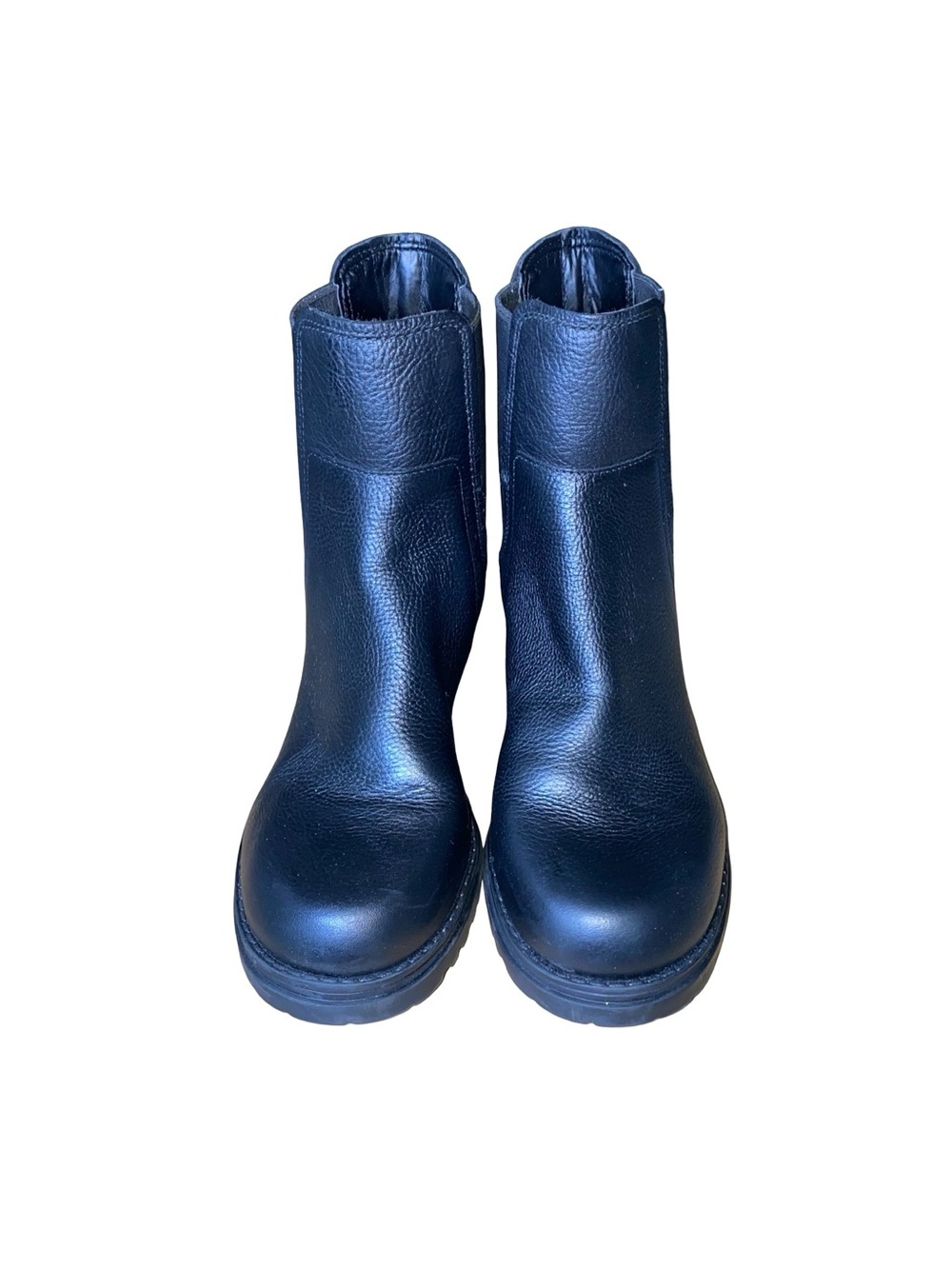 Cole Haan‎ women’s Lyndon black Leather Chelsea Boots - Lug Sole Ankle Boots